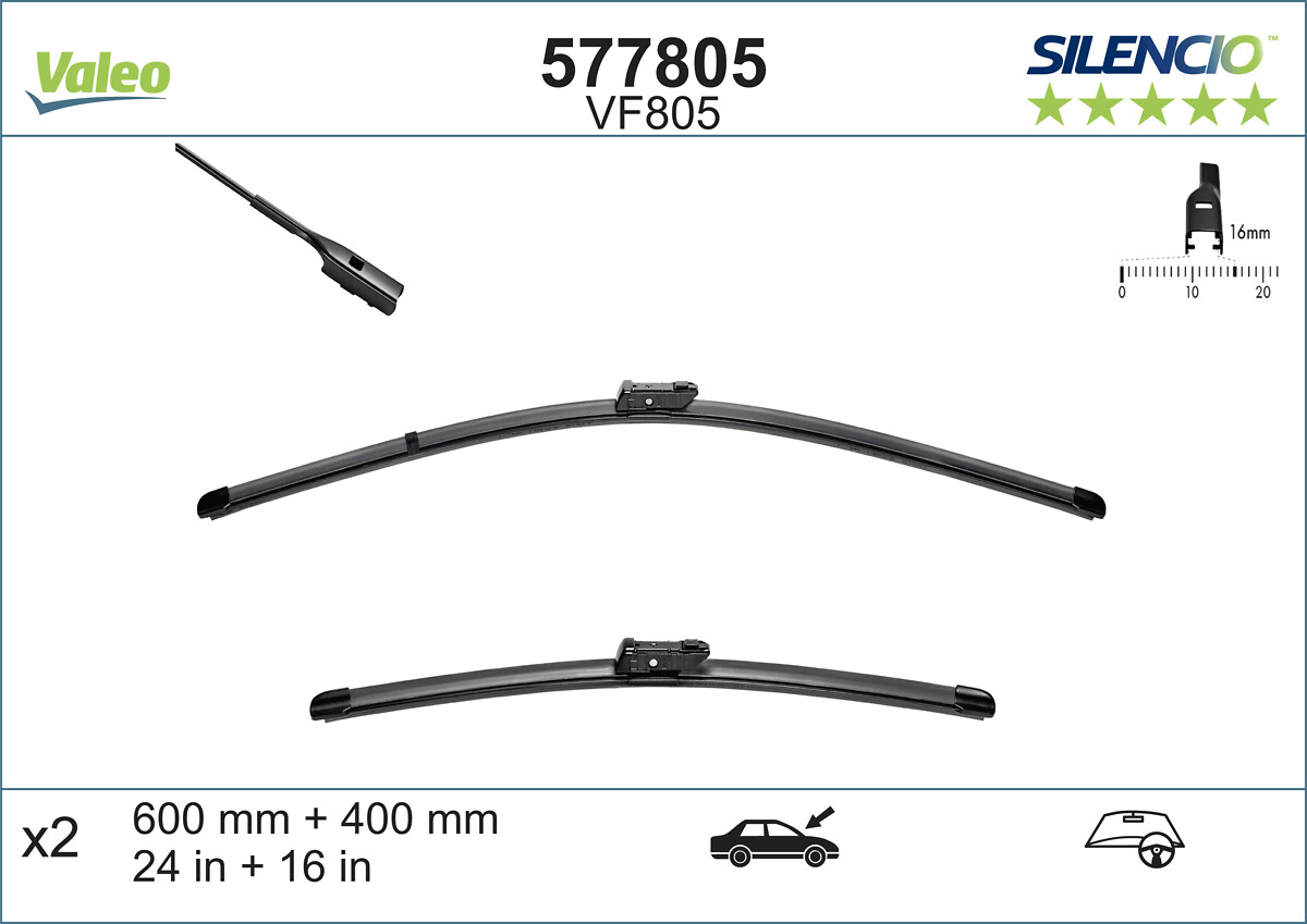 Lamela stergator 577805 VALEO